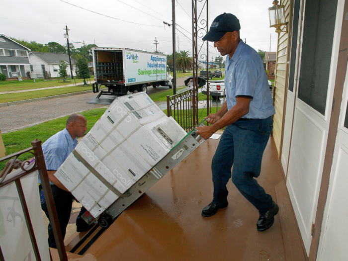 Appliance delivery