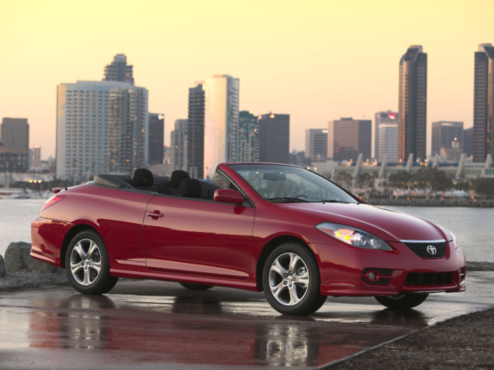 ...The swoopy Solara convertible.