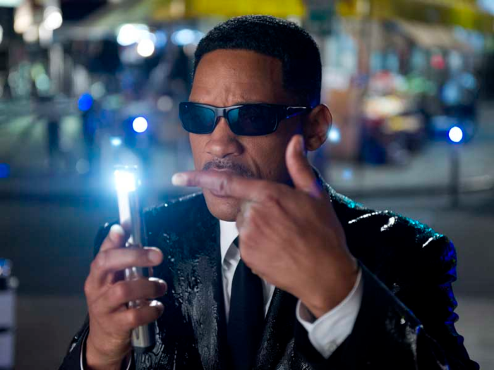 2. Will Smith as Agent J in "Men in Black 3"