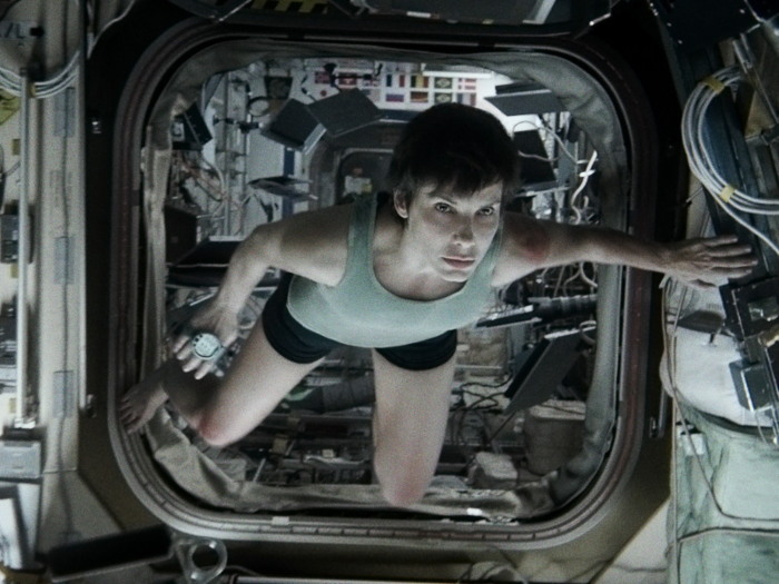 4. Sandra Bullock as Dr. Ryan Stone in "Gravity"