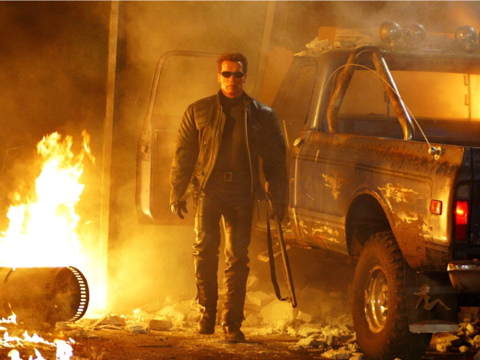15. Arnold Schwarzenegger as The Terminator in "Terminator 3: Rise of the Machines"