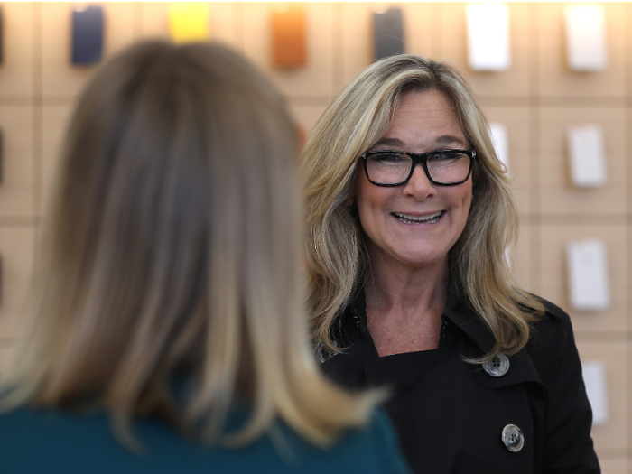 Ahrendts wakes up at 4:35 every morning but doesn