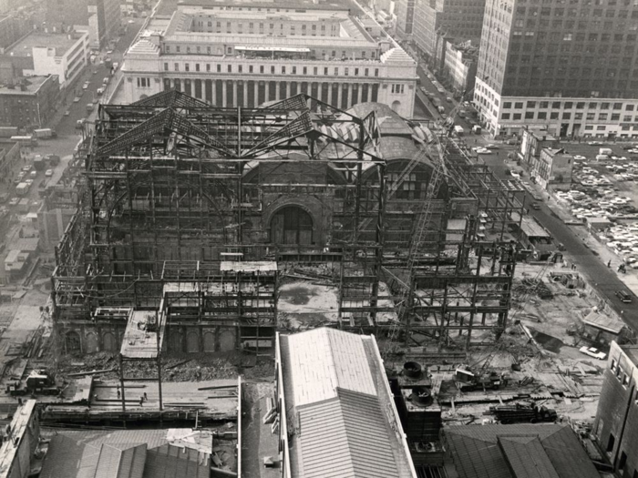 The station was sold and demolished in 1962 to make way for Madison Square Garden. At the time, The New York Times called the razing a "monumental act of vandalism" that was "the shame of New York."