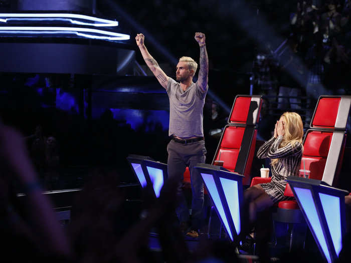 "The Voice" — NBC, median age 57.3