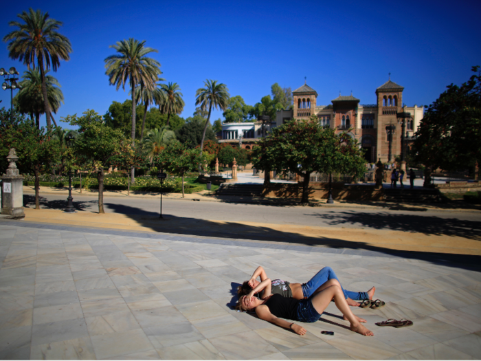 Spaniards love the beach, mountains, and cities.