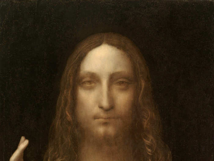 1. Painting attributed to Leonardo da Vinci, "Salvator Mundi" — $450.3 million