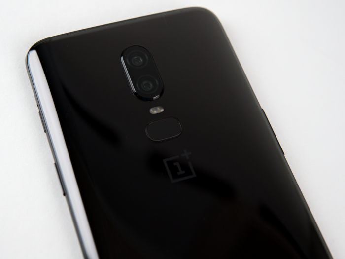 Toward the back, you get a dual-camera system and the fingerprint scanner.