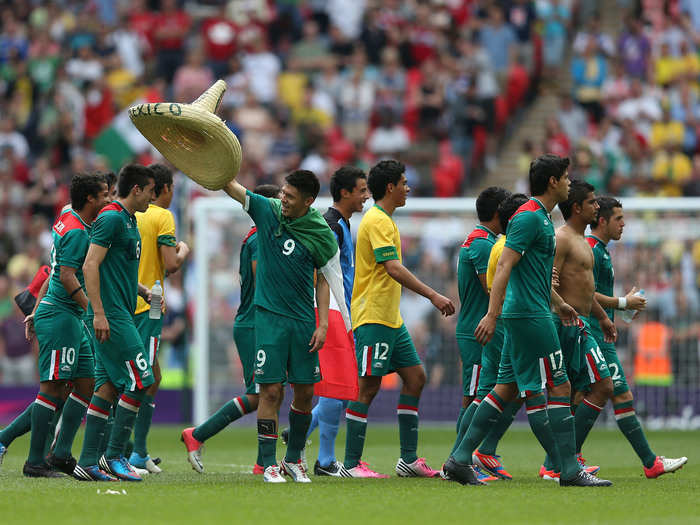 11. Mexico — $1.1 trillion. Mexico is a solid World Cup team as it has made it out of the group stage at every tournament since 1994.