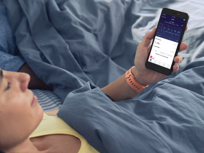 6. Fitbit Versa has sleep tracking built in.