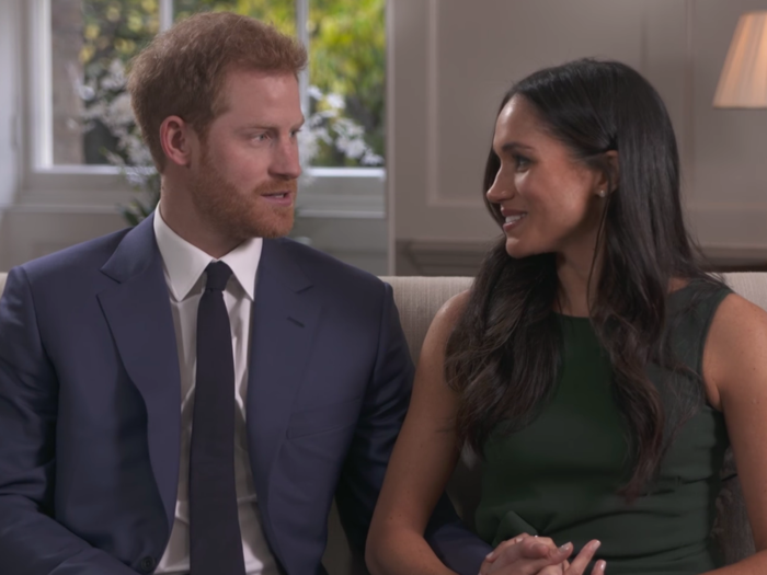 Stanton also noted that Prince Harry and Markle held hands throughout the entire interview, and made prolonged eye contact. Stanton said, "It