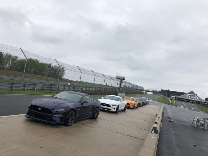 Back at the race track, we have ourselves a GT lineup to die for.