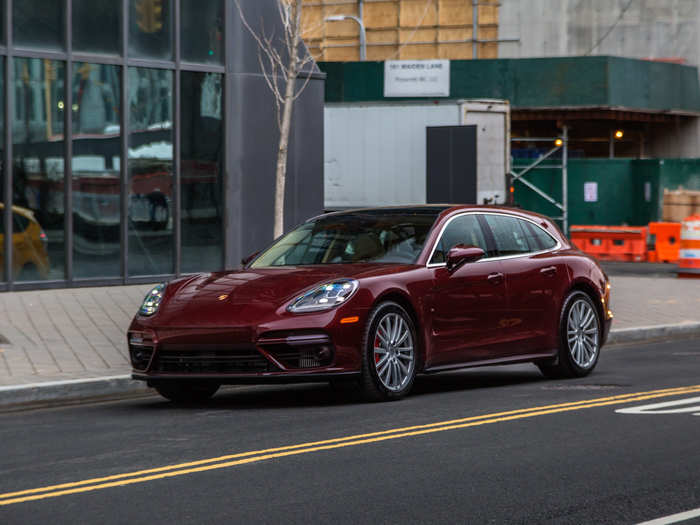 According to Porsche, our Panamera Turbo Sport Turismo can do 60 mph in just 3.6 seconds and reach a top speed of 188 mph. That