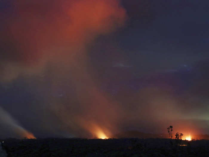 Over 20 active fissures have broken open near the volcano, with many of them concentrated in the Leilani Estates neighborhood near Kilauea.