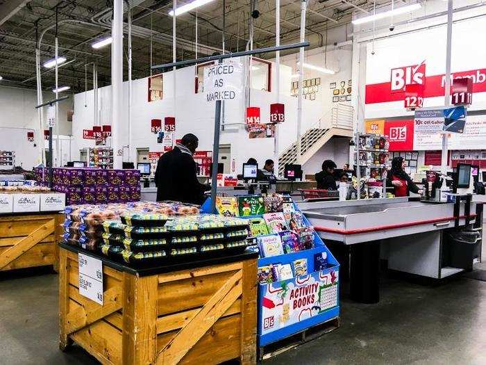 It also had a self-checkout lane, which is a huge perk when lines get long.