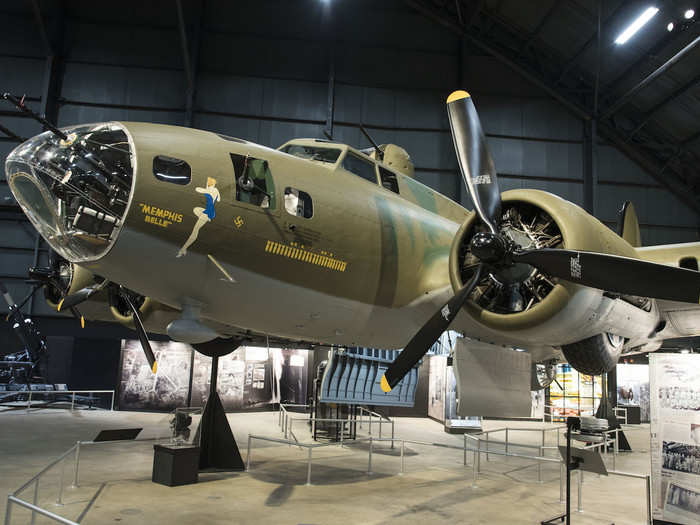 It was finally put on display after 13 years of restorations on Thursday — exactly 75 years after completing its last mission — at the National Museum of the Air Force.