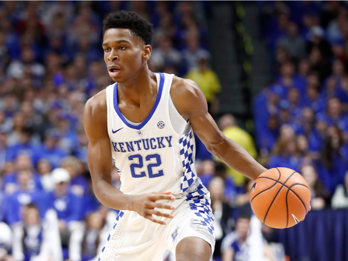 12. Los Angeles Clippers (via Detroit Pistons) — Shai Gilgeous-Alexander, G/F