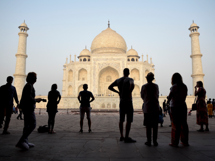 Pollution has even helped cause the iconic Taj Mahal to turn yellow, Indian officials said.