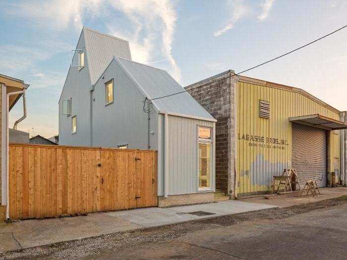 This home at 3106 St. Thomas in New Orleans is the first unit of a proposed housing project called Starter Home. It would provide affordable homes in some of the city