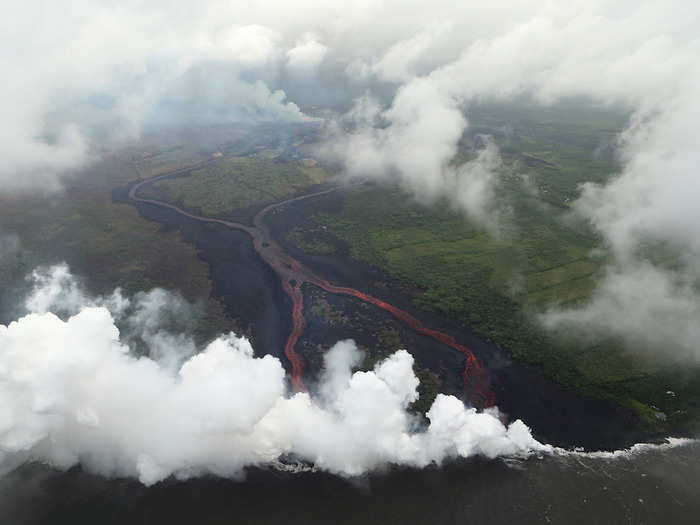 Laze killed two people in Hawaii in 2000, according to Reuters.