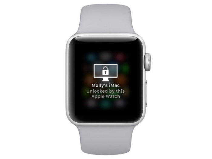 18. You can use your Apple Watch to unlock your Mac computer.