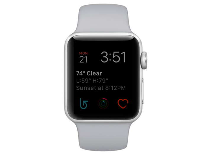 6. You can check the time on your Apple Watch without illuminating the entire screen.