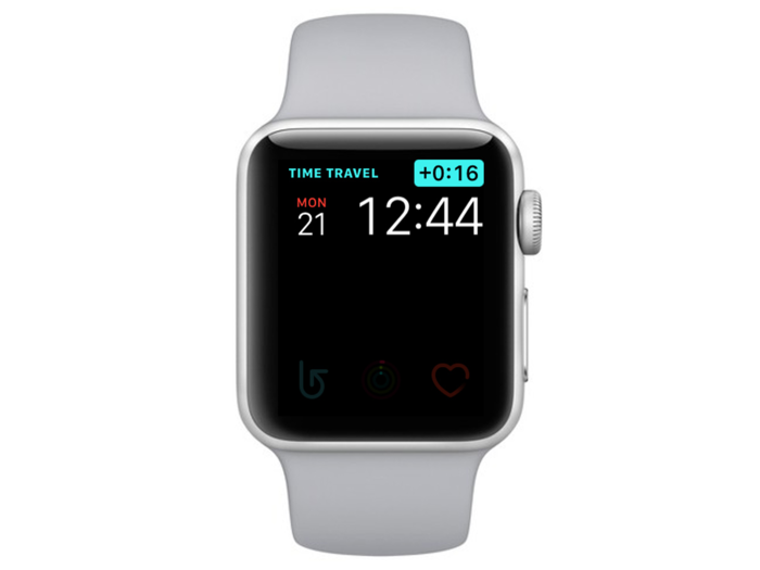 3. The Time Travel feature on Apple Watch lets you see everything you have coming up on your calendar.