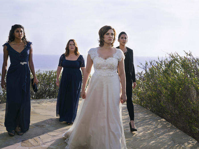 "Crazy Ex-Girlfriend" — season 2 episode 13, "Can Josh Take a Leap of Faith?"