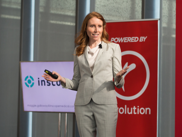 Maggie Galloway is the cofounder and CEO of Inscope Medical, a medical device company based in Louisville, Kentucky