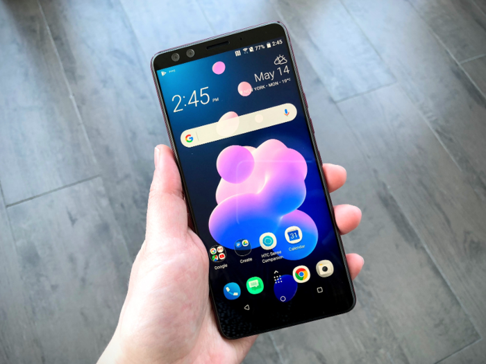 ...which means the screen on the HTC U12+ is a bit larger than the HTC U11 — it has a 6-inch LCD display, versus last year