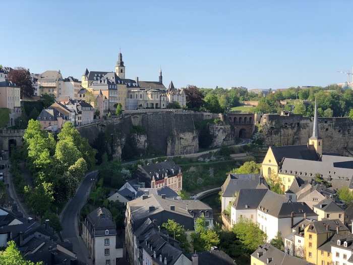 4. (tied) Luxembourg — 186 countries