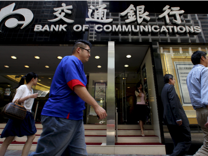 21. Bank of Communications, China — $1.39 trillion