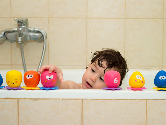 2. Bath-time fun