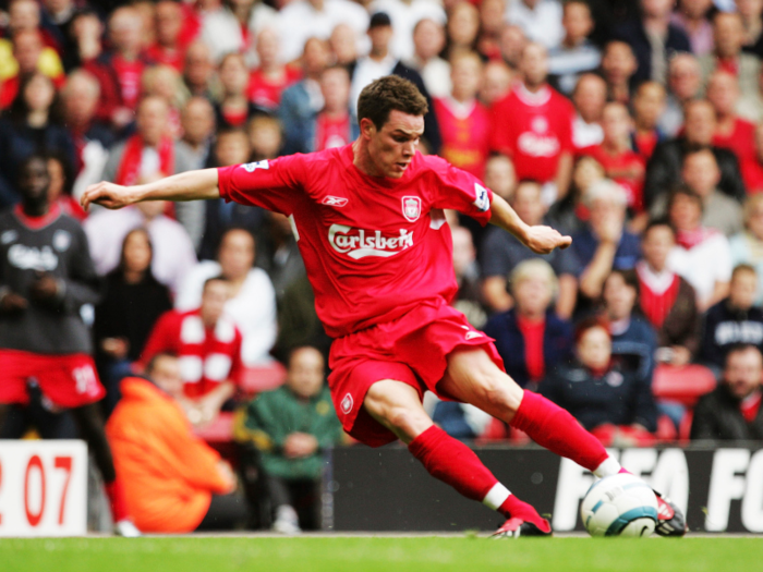 Steve Finnan is an Irish former right back. He started for Liverpool in the final but was substituted off for the second half.