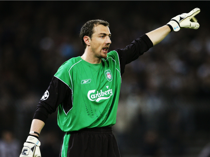 Jerzy Dudek is a Spanish former goalkeeper. He came up big during the penalty shoot-out with two crucial saves.