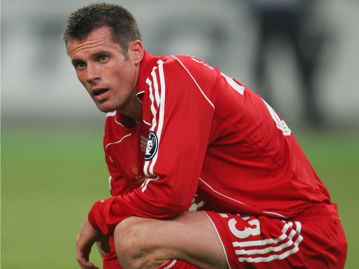 Jamie Carragher is an English former defender, who had come up through Liverpool