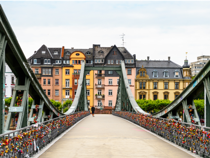 10. Frankfurt, Germany — $3,389