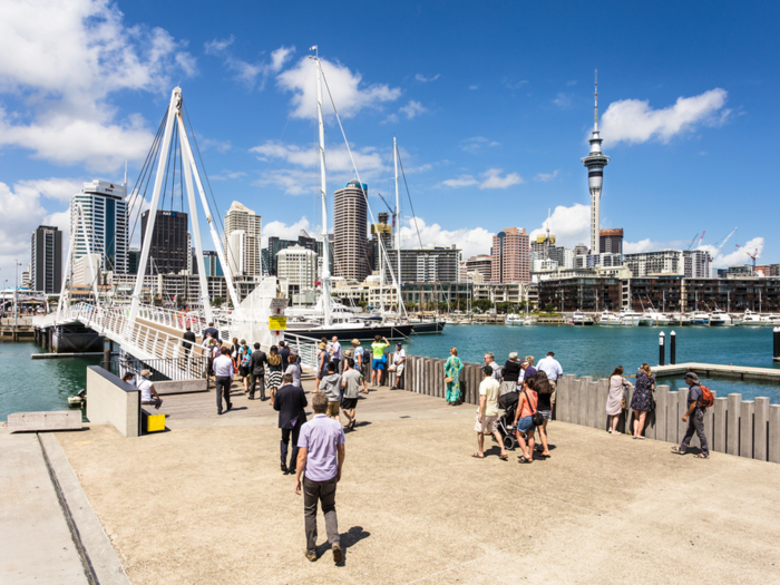 21. Auckland, New Zealand — $2,723