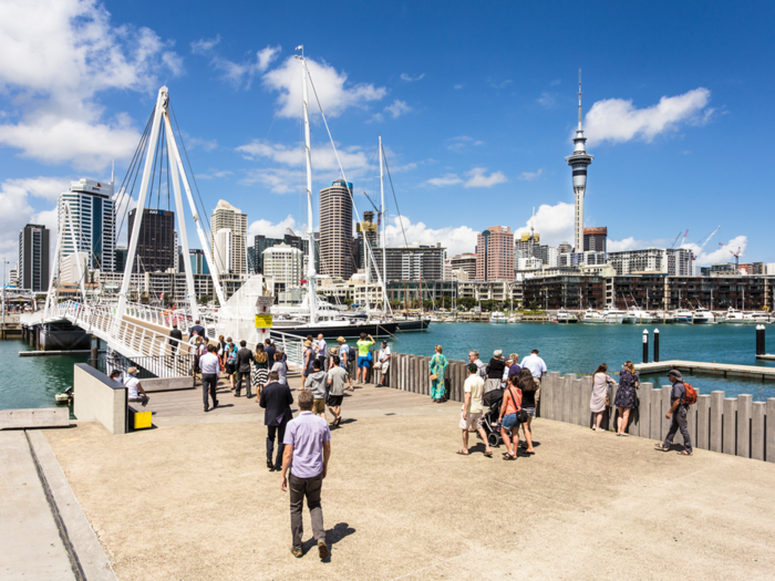 12. Auckland, New Zealand