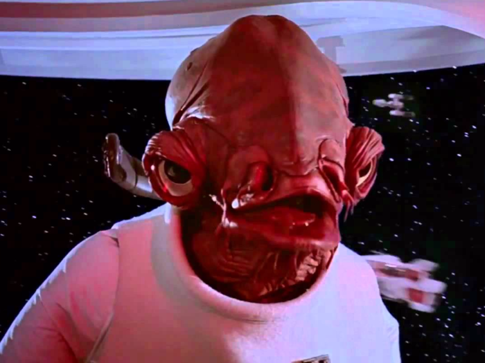 7. Admiral Ackbar