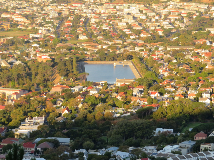 Cape Town relies on six reservoirs for the majority of its water, but depleted levels tell a story of the drought. The largest reservoir was operating at 13% capacity for a period of time.