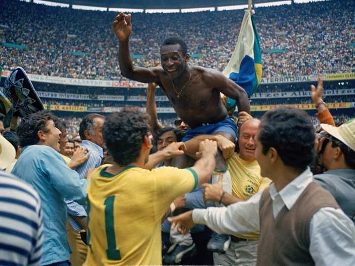 Brazil, and Pelé, won a third World Cup in 1970.