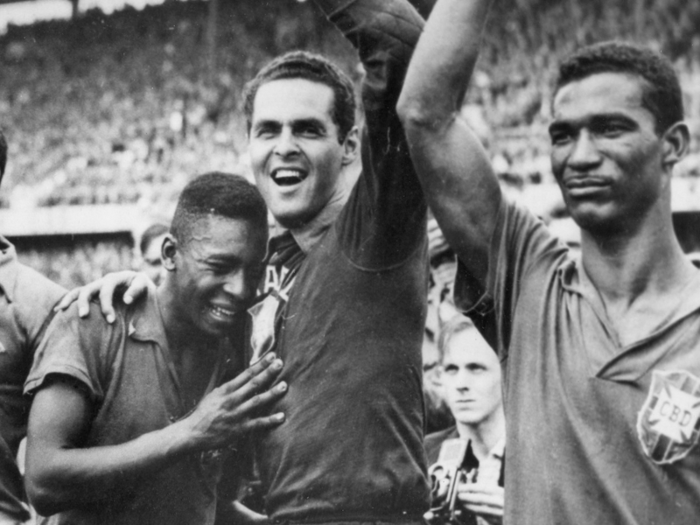 Then Brazil won the first of its five World Cup titles in 1958.