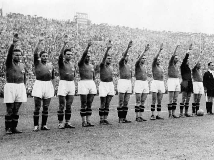 Italy successfully retained the World Cup in 1938, one year before the outbreak of World War Two.