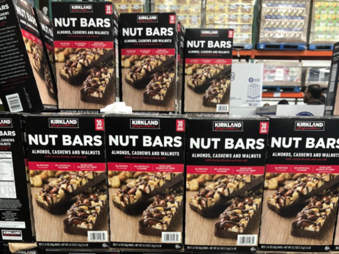 Costco nut bars give name brands a run for their money.