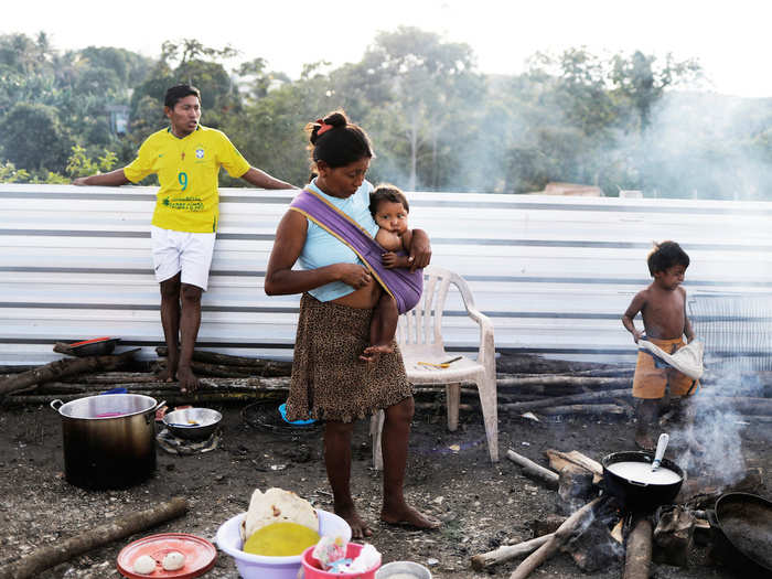 "He was saying that these indigenous Venezuelans that are crossing into Brazil are locusts"