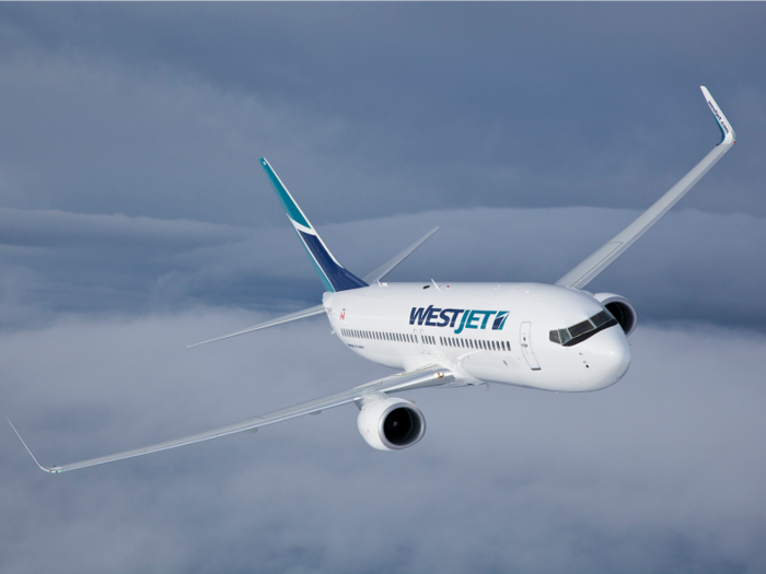 5. WestJet: 747 points.