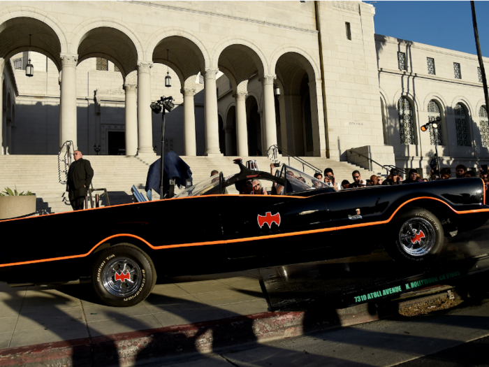 The original Batmobile: $4.6 million