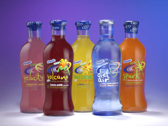 The Snapple Element Drinks were popular in the early 2000s but were discontinued. Since then, several online petitions have begged for their return.