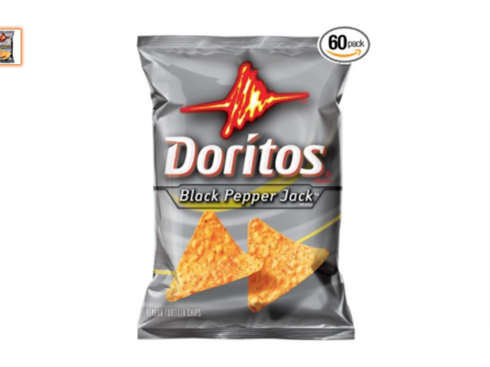 Black Pepper Jack Doritos were released about a decade ago and discontinued around 2008.