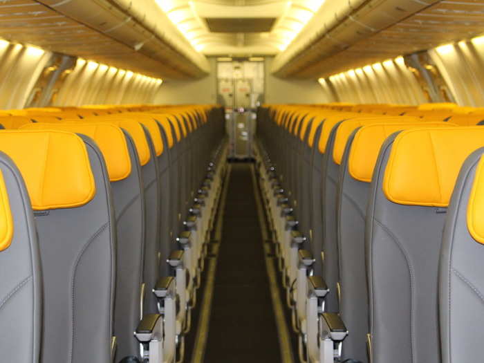 Tigerair said it recently installed slimline leather seats on its fleet which have adjustable headrests, additional storage pockets, and built-in tablet/phone holders.